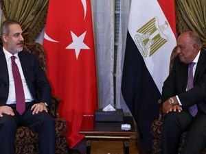 Dışişleri Bakanı Bakan Fidan Mısırlı mevkidaşı Şukri ile görüştü