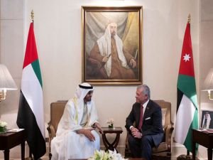Ürdün Kralı 2. Abdullah ile BAE Devlet Başkanı Zayid El Nahyan görüştü