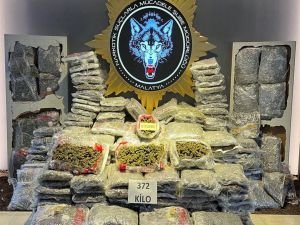 Malatya’da 372 kilogram uyuşturucu ele geçirildi