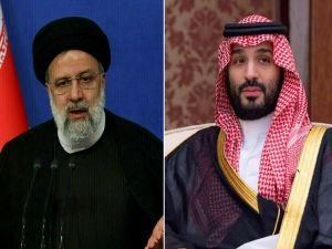 İran Cumhurbaşkanı Reisi ile Suudi Veliaht Prensi bin Selman görüştü