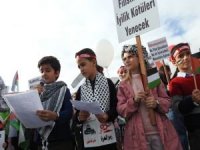 Kayseri'de çocuklar Filistinli kardeşleri için bir araya geldi