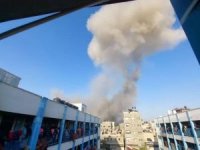 İşgal rejimi BM'ye ait okulu bombaladı