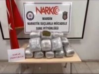 Mardin'de uyuşturucu operasyonu: 19 kilo 600 gram esrar ele geçirildi