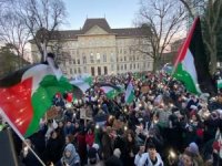İsviçre’de "Gazze’ye Özgürlük Yürüyüşü" düzenlendi