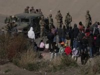 Meksika'dan ABD sınırına göçmen akını