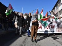 Binlerce Bitlisli Gazze direnişine destek için yürüdü