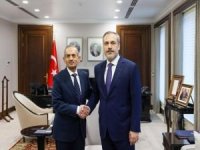 Bakan Fidan, Irak Türkmen Cephesi Başkanı Turan ile görüştü