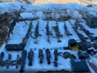 PKK'ya ait çok sayıda silah ve mühimmat ele geçirildi