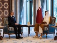 Katar Emiri El Sani, ABD Dışişleri Bakanı Blinken ile görüştü