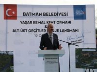 Yaşar Kemal Kent Ormanı ile Alt-Üst Geçitler Projesi lansmanı yapıldı