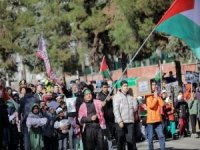 Hür Gençlik'ten Gazze için destek yürüyüşü