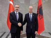 Dışişleri Bakanı Fidan, Arnavut mevkidaşı İgli Hasani ile görüştü