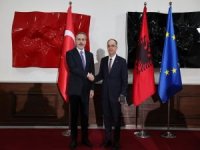 Arnavutluk Cumhurbaşkanı Begaj, Dışişleri Bakanı Fidan'ı kabul etti