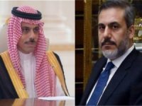 Dışişleri Bakanı Fidan, Suudi mevkidaşı ile görüştü