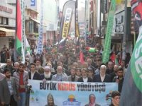 Adana'da "Büyük Kudüs Yürüyüşü" düzenlendi