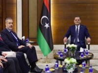 Bakan Fidan, Libya Başbakanı Dibeybe ile görüştü