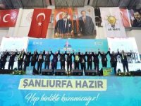 Cumhurbaşkanı Erdoğan, partisinin Şanlıurfa İlçe Belediye Başkan adaylarını tanıttı