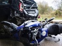 Samsun'da otomobil ile motosiklet çarpıştı: 1 ölü, 3 yaralı