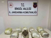 Bingöl'de 62 kilogram uyuşturucu ele geçirildi: 8 gözaltı