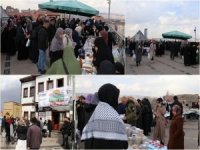 Ankara'da Filistin yararına hayır çarşısı ve kermes açıldı