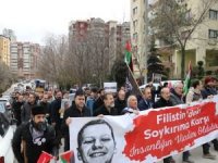 Soykırım ve katliamların 156'ncı gününde Ankara'da Gazze için yürüyüş yapıldı