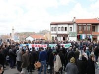 Ankara'da Filistin ile dayanışma için basın açıklaması yapıldı