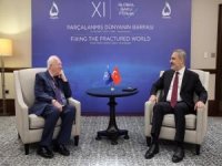 Bakan Fidan, BM Medeniyetler İttifakı Yüksek Temsilcisi Moratinos ile görüştü