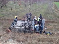 Malatya'da kamyonet uçuruma yuvarlandı: 8 yaralı
