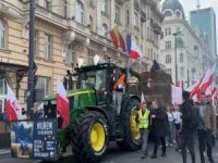 Polonya'da çiftçiler yeniden sokağa indi