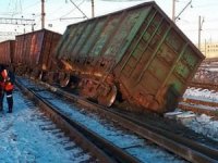 Kazakistan’da tren kazası