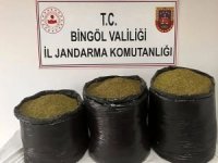 Bingöl'de 53 kilogram esrar ele geçirildi