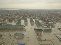 Kazakistan sel felaketiyle mücadele ediyor