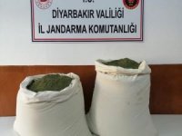 Diyarbakır'da 67 kilogram esrar ele geçirildi