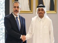 Dışişleri Bakanı Fidan, Katar Dışişleri Bakanı El Sani ile görüştü