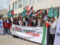 Şırnak Üniversitesi öğrencileri: İnsanlık vicdanı siyonizmi yenecek