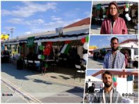 Öğrencilerin Gazze nöbeti sürüyor