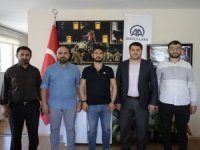 HÜDA PAR Antalya İl Yönetimi Anadolu Ajansı Bölge Müdürlüğünü ziyaret etti