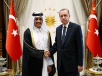 Cumhurbaşkanı Erdoğan Katar Emiri Şeyh El Sani ile görüştü