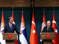 Cumhurbaşkanı Erdoğan, Vuçiç ile ortak basın toplantısı düzenledi