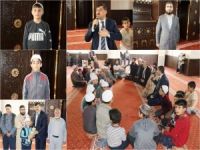Camiye devam eden çocuklar ödüllendirildi