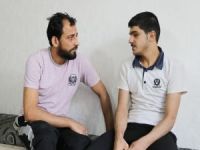Suriyeli genç: "2 metre bile önümü görsem bana yeter!"