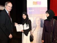 Türkçe öğrenen Suriyeliler için sertifika töreni