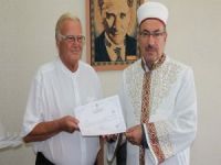 Mardin’e gelen Alman vatandaşı Müslüman oldu