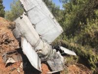 Gaziantep'te rokete ait olduğu değerlendirilen enkaz bulundu