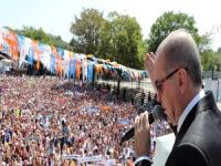 Erdoğan: Biz sadece Allah'ın huzurunda rükuda ve secdede eğildik