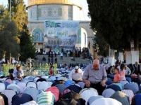 Filistinliler Kurban Bayramı'nı Mescidi Aksa’da karşıladı