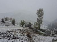 Bingöl'e mevsimin ilk karı düştü