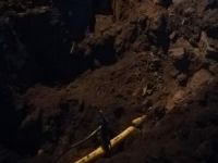 Bitlis'te altyapı çalışmasında doğal gaz borusu kesildi