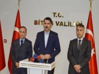 ​Bakan Kurum: Bitlis’i hak ettiği noktaya getirecek birçok projemiz olacak