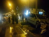 Mardin'de iki aracın karıştığı kazada sürücüler yara almadan kurtuldu